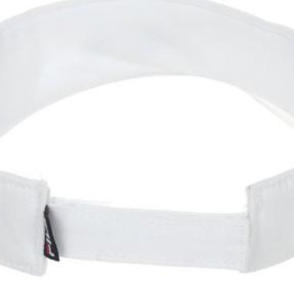 SOLD Fila Logo Visor Superlite Adjustable Sun Visor Cap Hat Blue /White NEW/NWT! - Picture 4 of 6